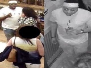 Police-issued images of two suspects in a Southington assault case. 