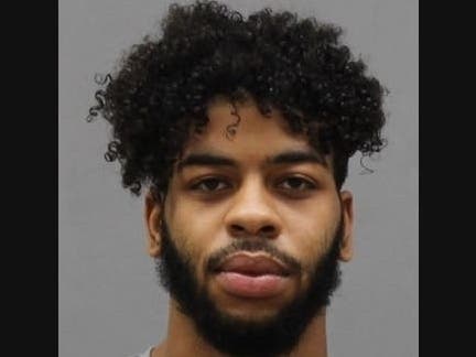 The booking image of Trenton Merrill at the time oof his arrest in 2020. 