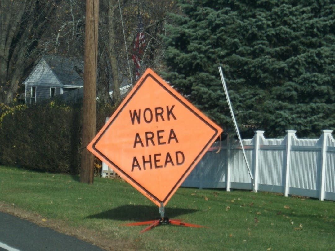 A water main break Monday afternoon affected service in Glastonbury. 