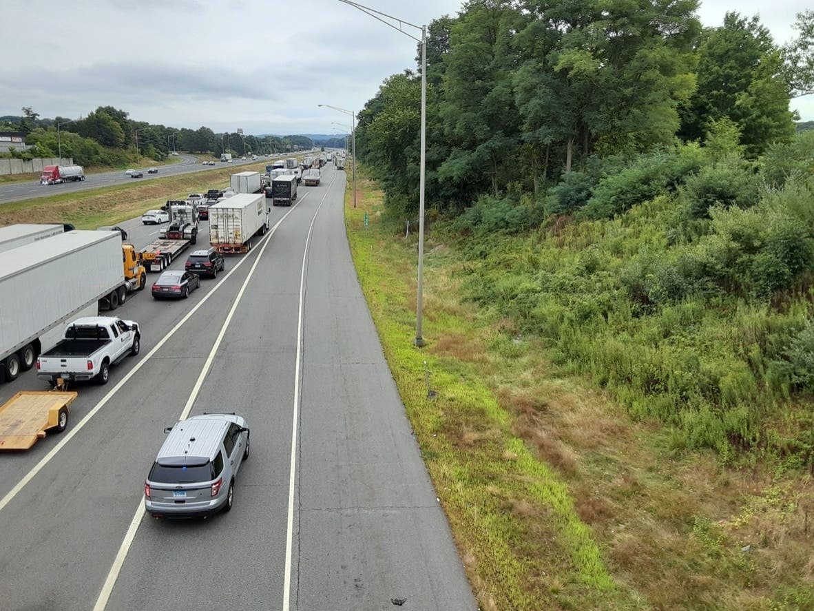 Truck Cab Mangled, Driver Seriously Hurt After I-84 Crash In Vernon ...