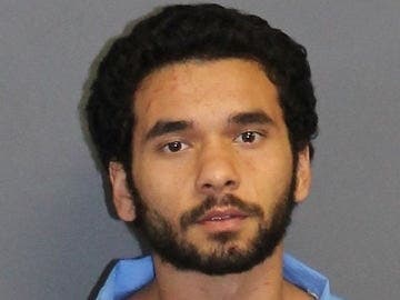 The booking image of Nevil Manuel Acevedo 