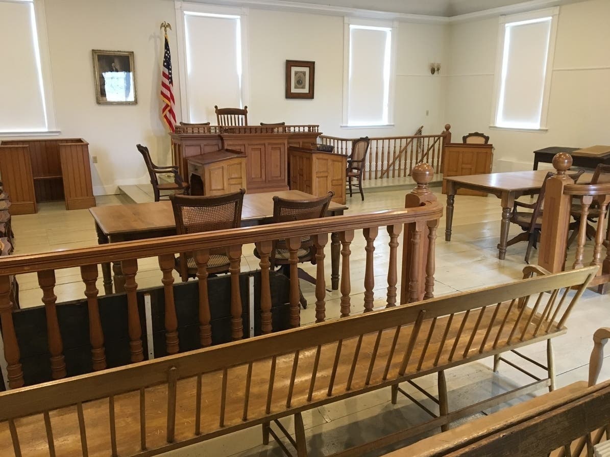 The Old Tolland County Courthouse
