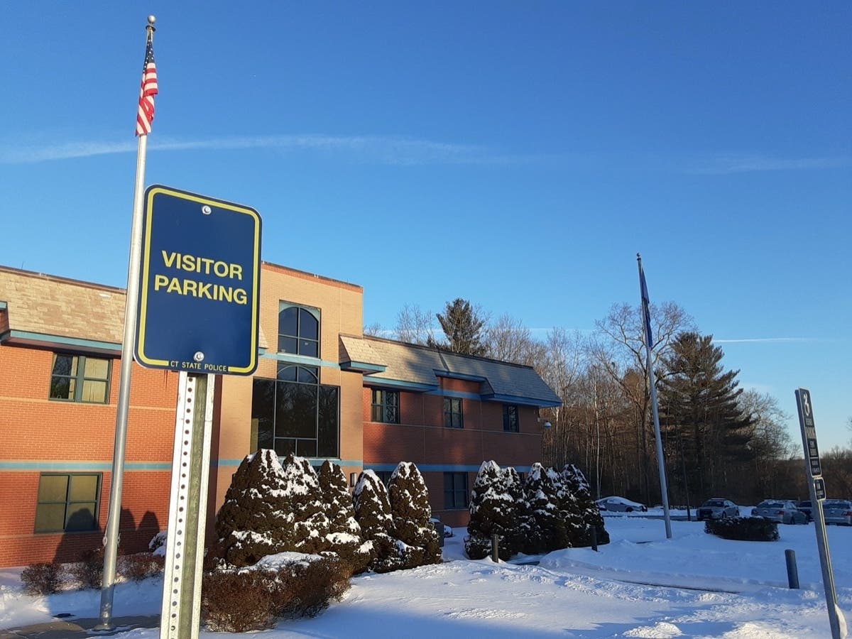 The state police Troop C barracks in Tolland. 