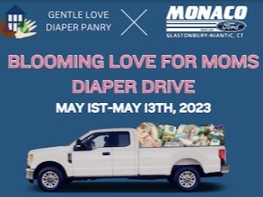 An area car dealership is teaming up with a Manchester-based diaper pantry for a major donation drive — Just in time for Mother's Day.
