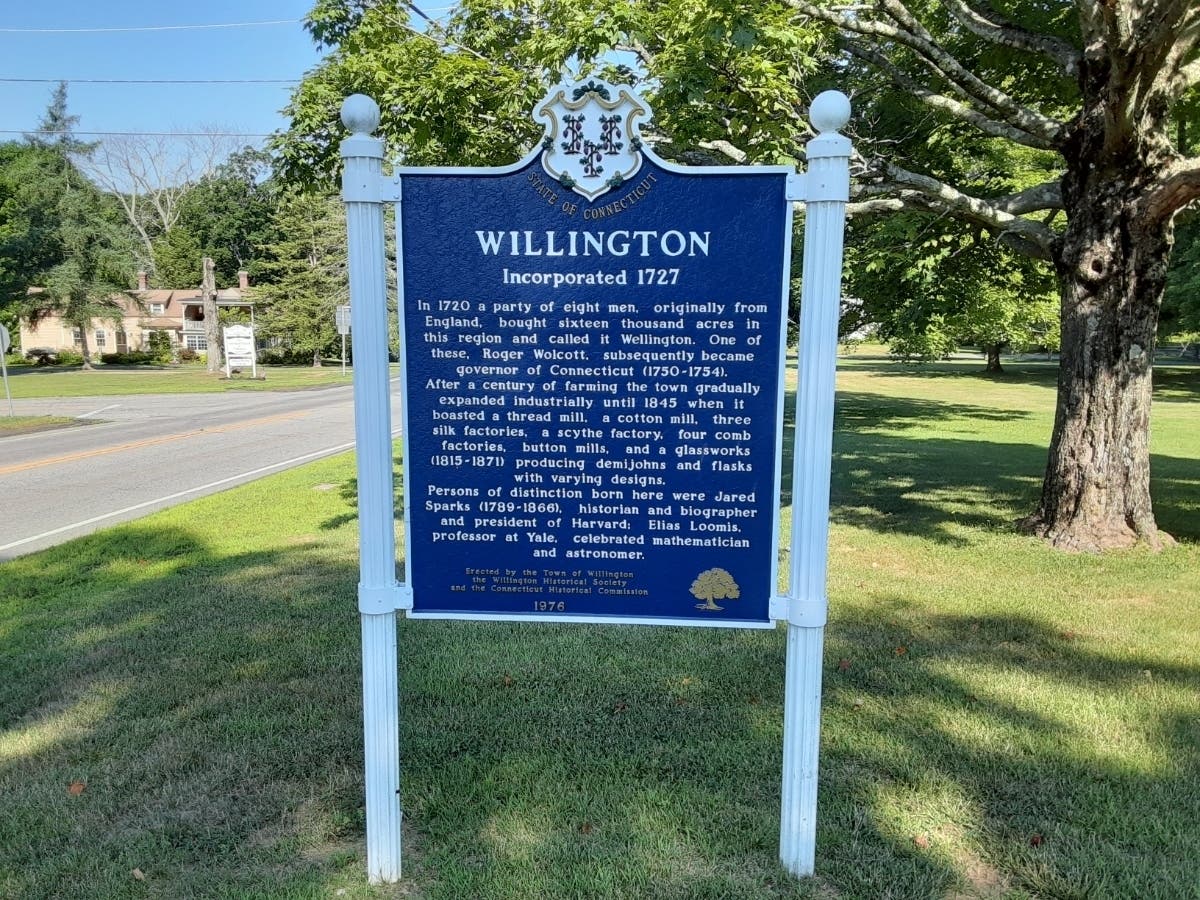 The Willington Public Library is 100 years old in 2023. 