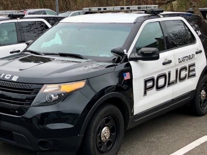 A unwelcome bather was in a home illegally, Glastonbury police said. 