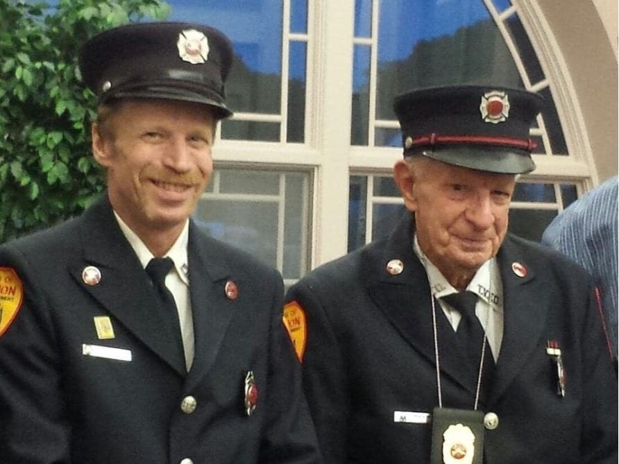 The passing of Alfred "Smokey" Dreher (right) was announced over the weekend in Vernon.