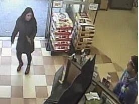 Tow people dumped a cat at a pet store in Manchester, authorities said.  