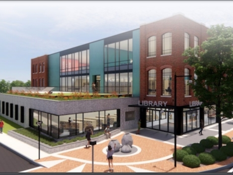 The state's Community Investment Fund is contributing to a new library in Manchester. 