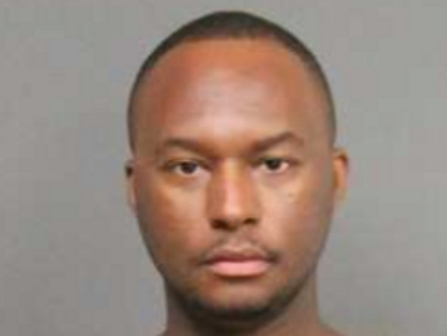 The booking image of Dejon Robinson.