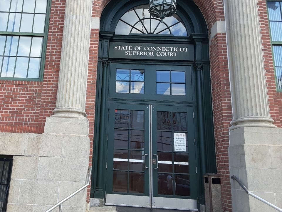 A Stafford man is facing a pair of drug charges after an incident at court, state police said. 