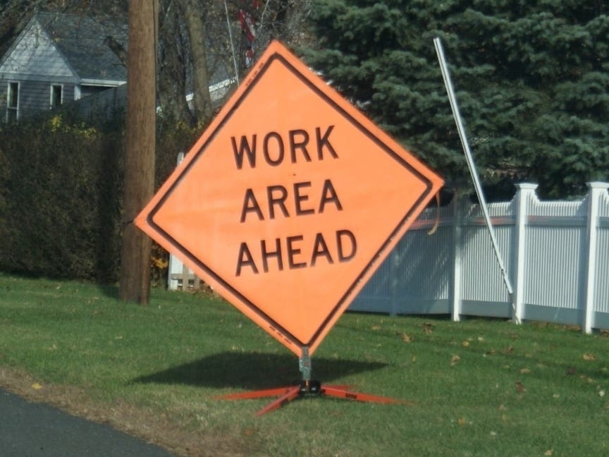 Paving Work is scheduled for Grove Street In Vernon next week. 