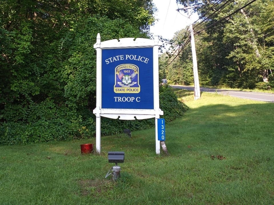 The state police Troop C barracks.