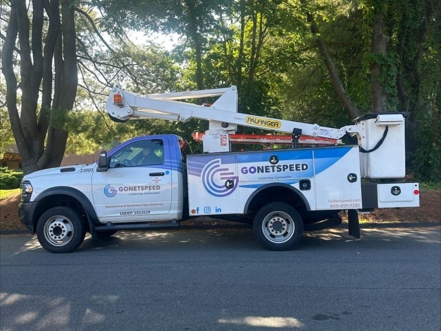 GoNetspeed has begun work on a fiber system in Middletown. 