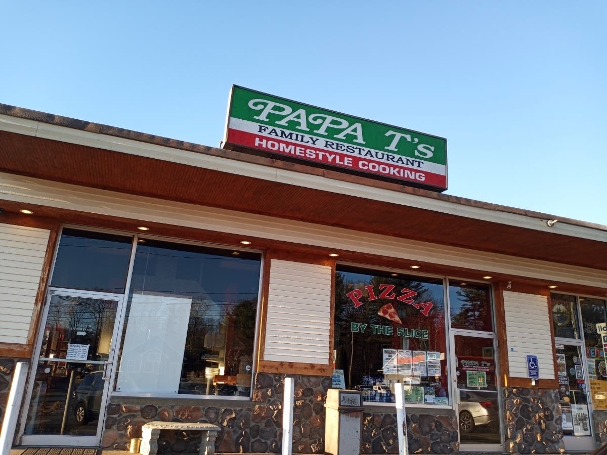 A man with nothing on burst into a restaurant in Tolland on Black Friday, state police said. 