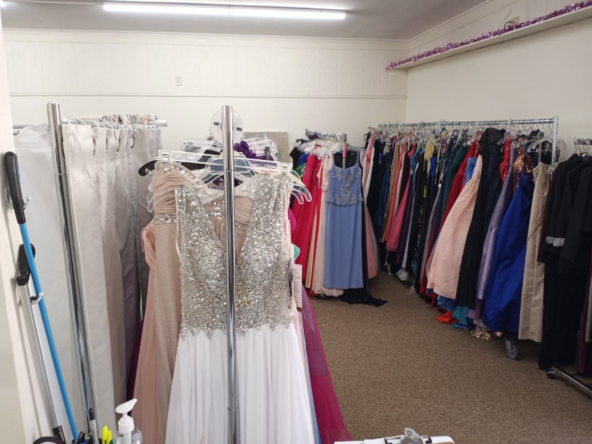 Free Prom Attire is again being offered free of charge at Cornerstone. 