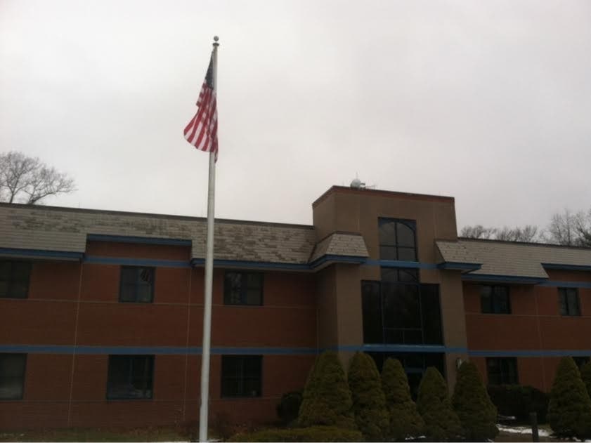 The state police Troop C barracks.