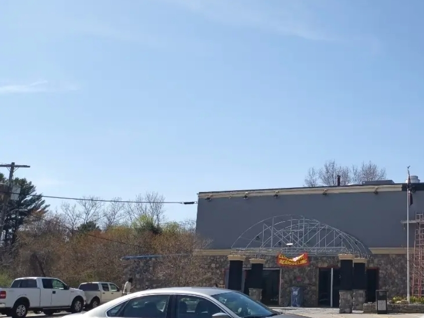 The Den, shown during its conversion from the Old Electric Blue a year ago, has lost its provisional liquor license, Tolland Town Manager Brian Foley said. 