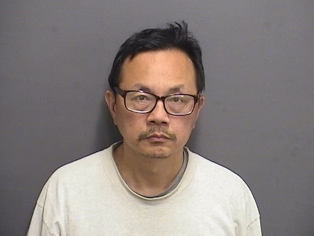 The booking image of Minh Han.  