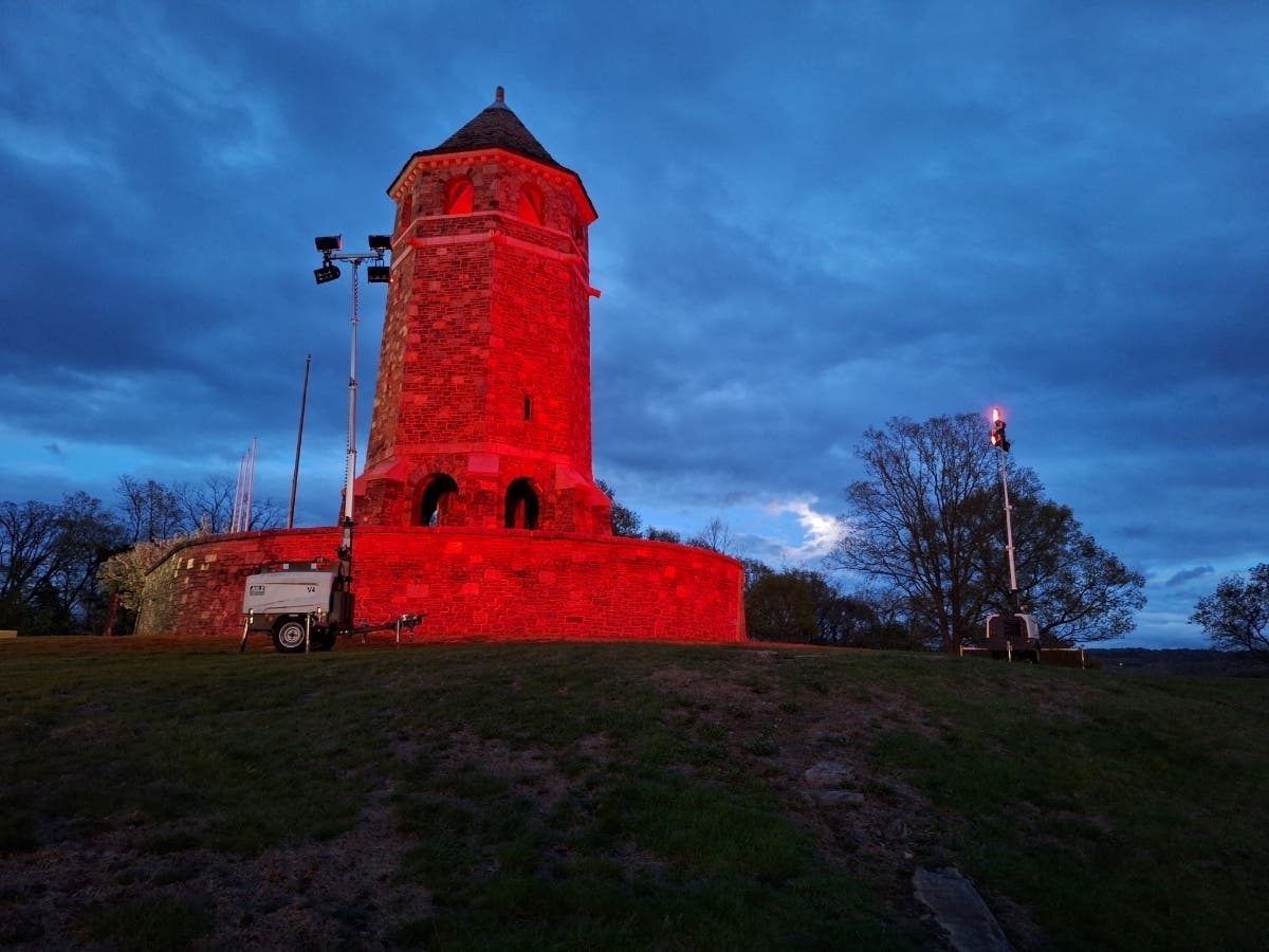 Fallen Firefighters Honored At Vernon's Fox Hill Tower 