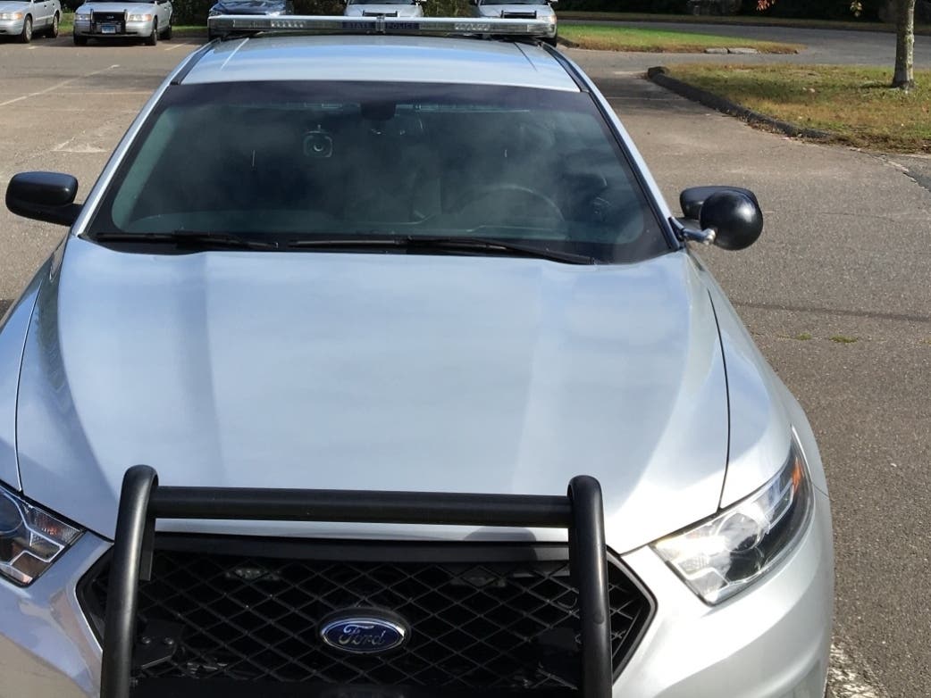 State police released a crash report this week after a car hit a residential building.