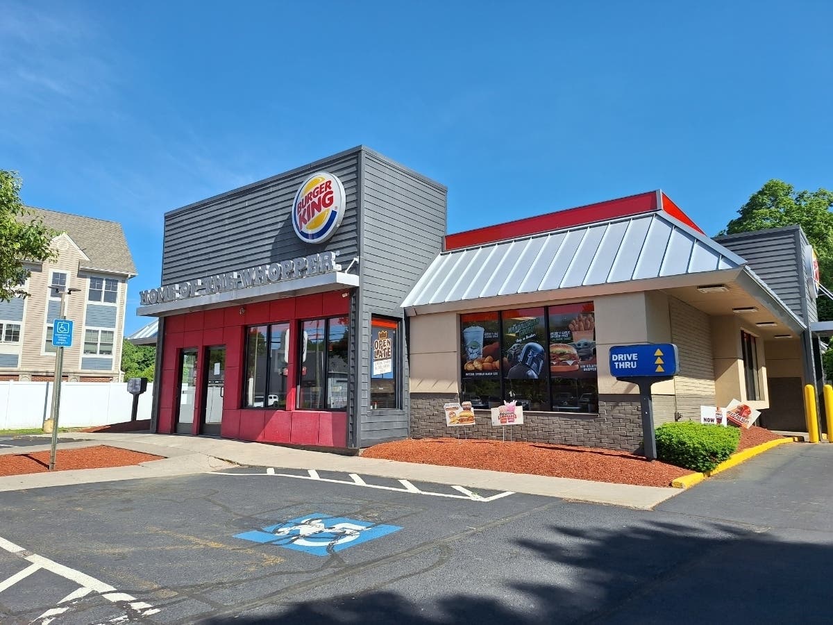 A Burger King in Manchester is closed for a few days for repairs.