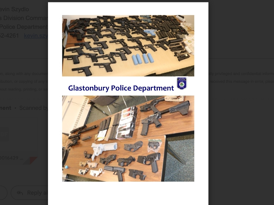 Warrant Outlines Taser Deployment On Armed Felon, Gun Seizure In Glastonbury