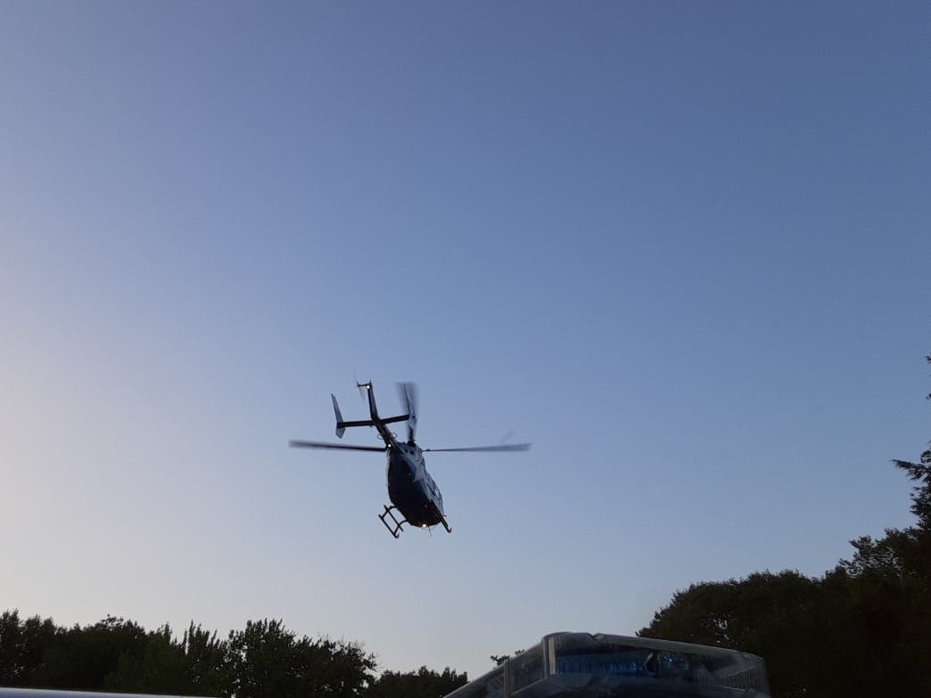 Motorcycle Rider Airlifted To Hospital In Stafford Weekend Crash