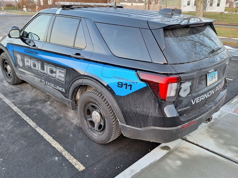 Police said a drunken driver was caught in Vernon after being tracked for several miles by an alert caller.