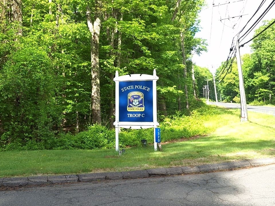 The state police Troop C barracks.
