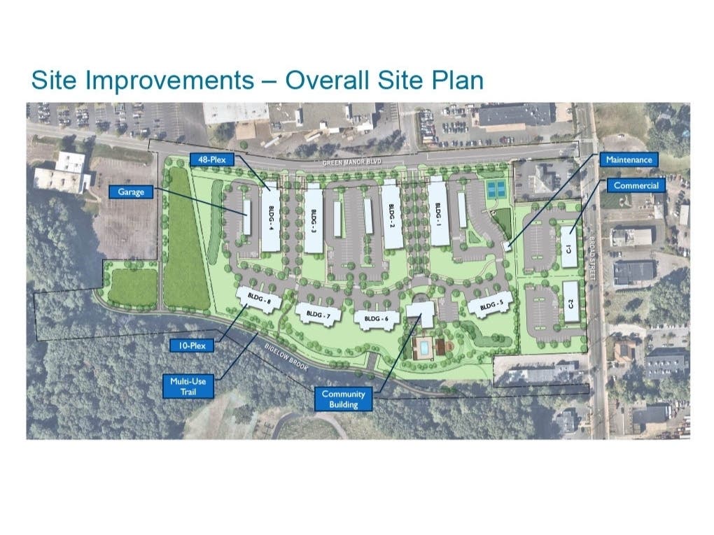 A rendering of the Parkade plans. 