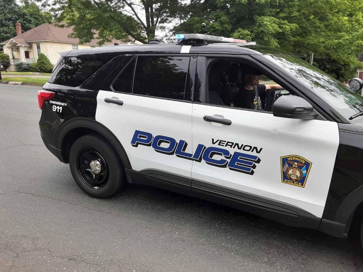 Police broke up an armed fight in Vernon Monday.
