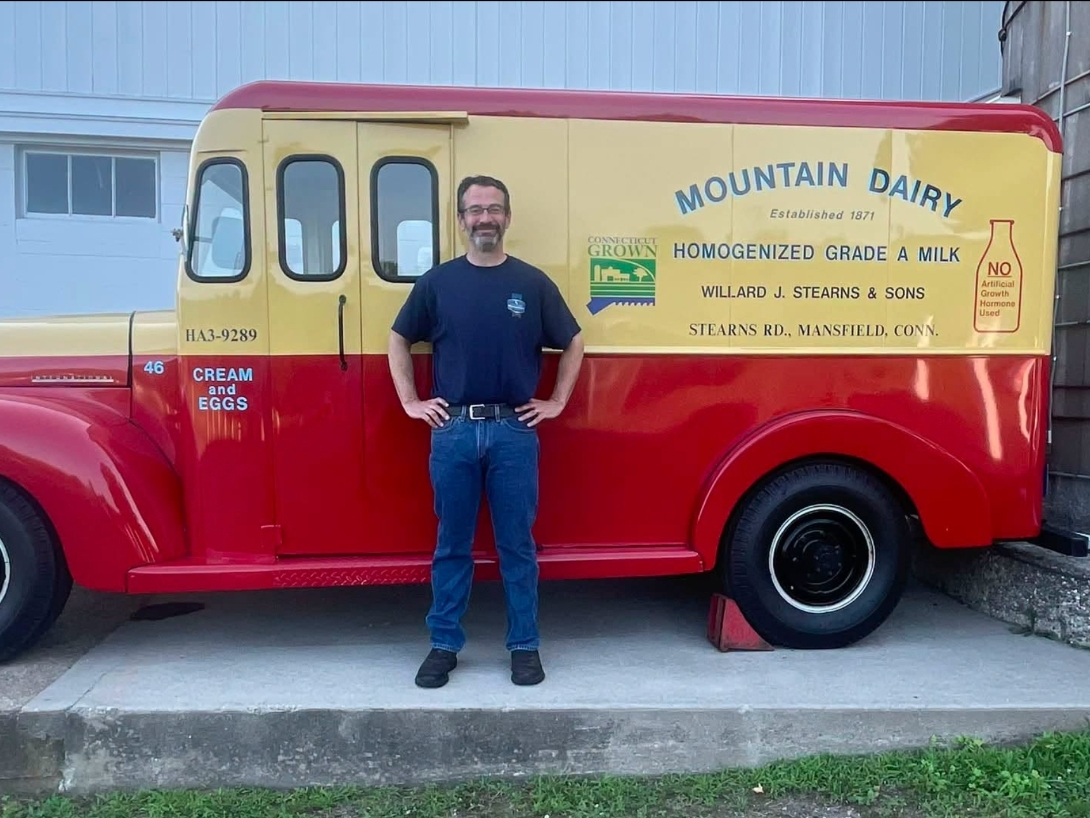 Lucas Ahern last week was named Mountain Dairy's new creamery manager.