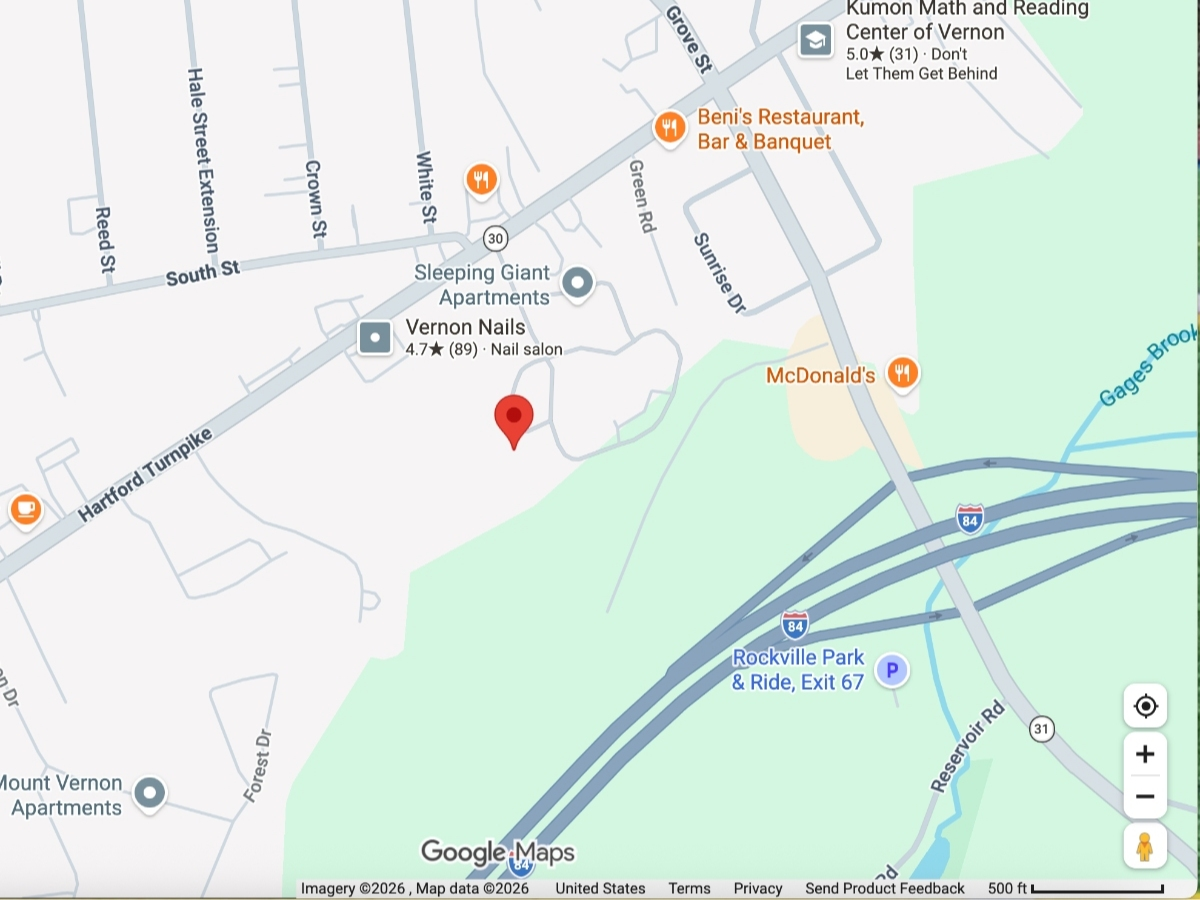 Vernon officers had to navigate their way through a swamp behind a strip plaza in order to rescue a child who was reported missing from an apartment complex Wednesday.  