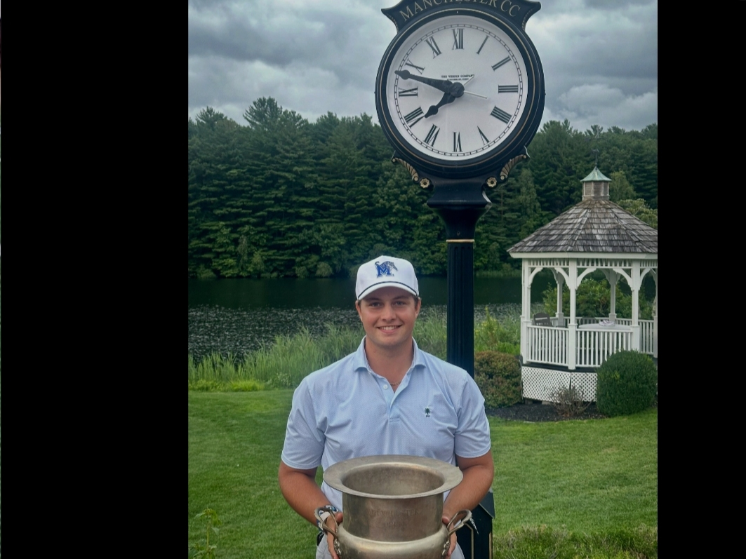 Luke Stennett on Sunday successfully defended his title at the 2026 Amateur Manchester Open.