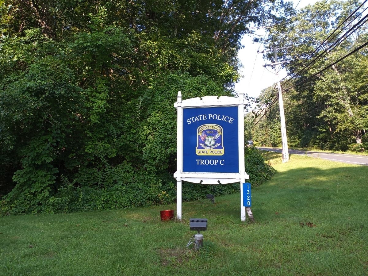 The state police Troop C barracks.