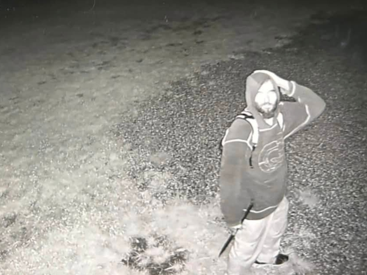 A suspect in a burglary that left the Nathan Hale Homestead damaged.