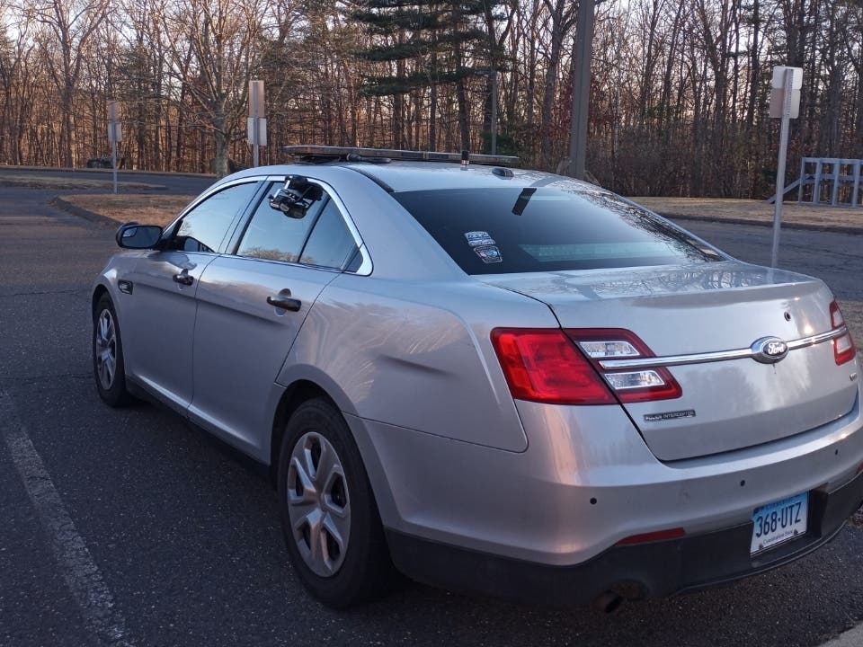 A teen driver was charged with being drunk while behind the wheel after a crash on Tolland Green, state police said.