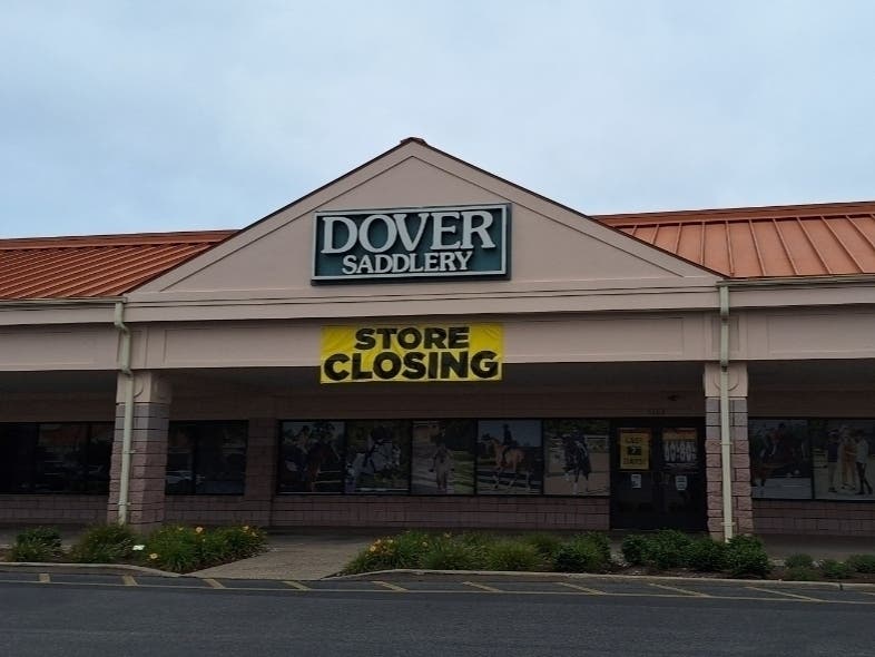 Dover Saddlery is fading into history at the end of the week. 