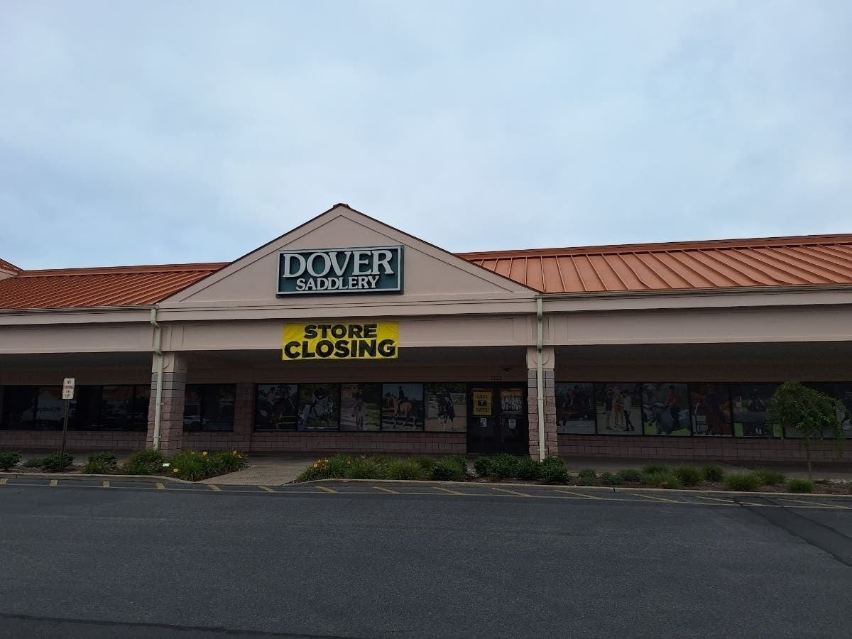Dover Saddlery is fading into history at the end of the week. 