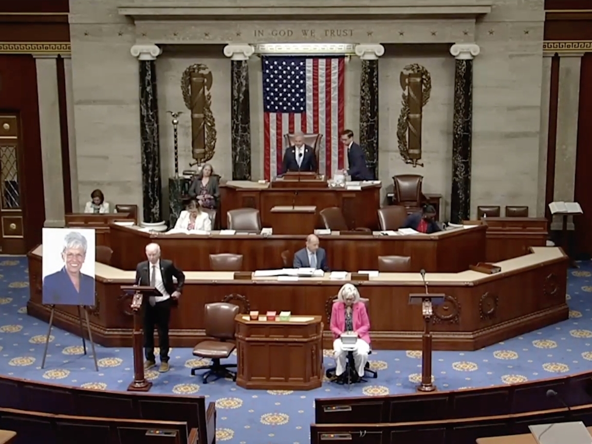 In a Monday speech on the U.S. House floor, Rep. Joe Courtney (CT-02), honored the life and legacy of Nancy Wyman, the former Connecticut Lieutenant Governor, Democratic State Party Chair, and the first woman to be elected state Comptroller.
