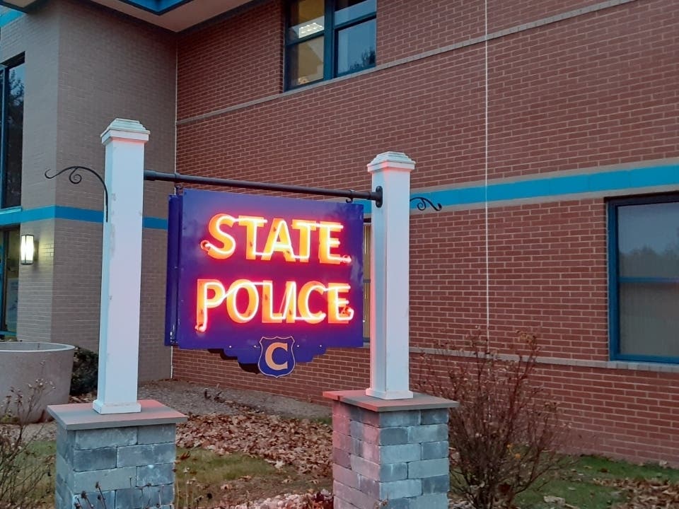 The state police Troop C barracks. 