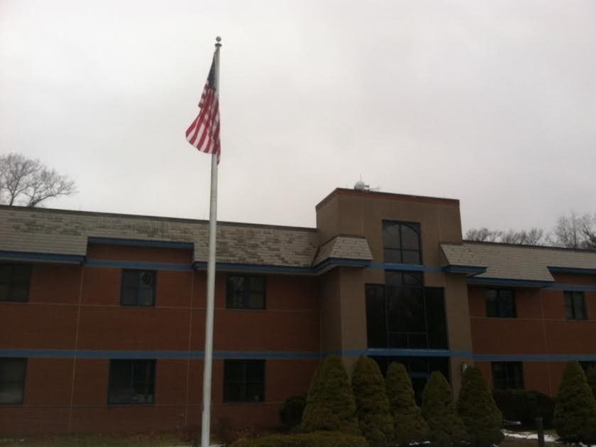 The state police Troop C barracks.