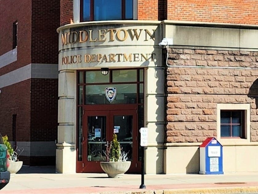 Middletown  police headquarters. 