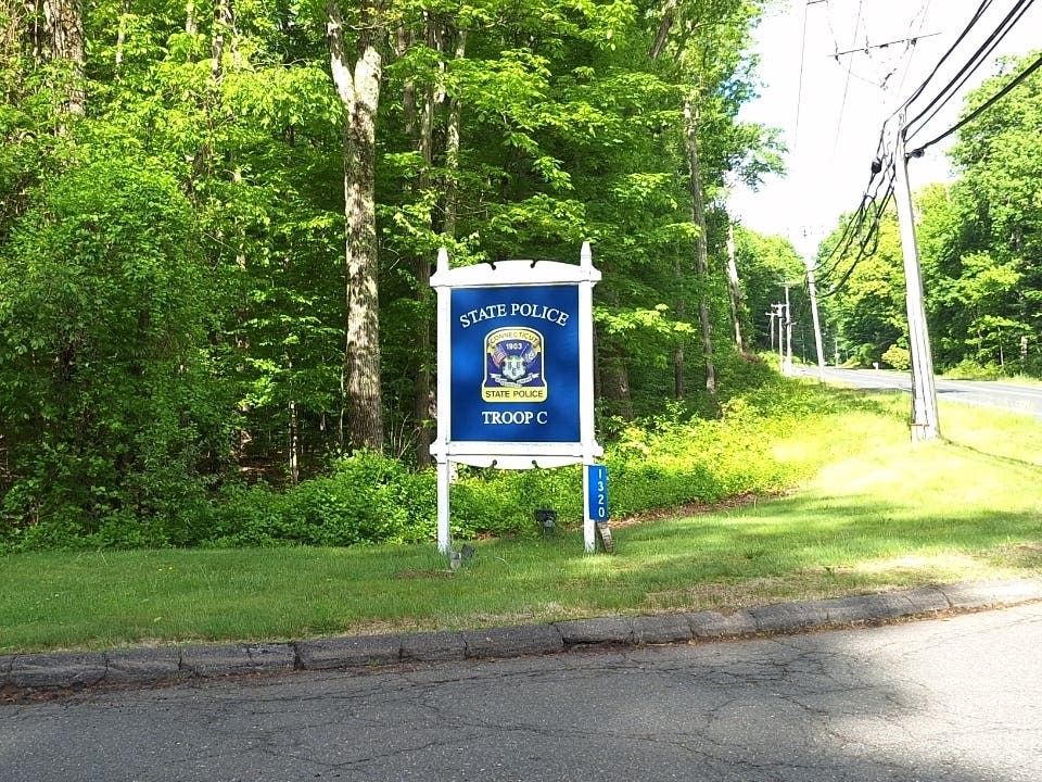 The state police Troop C barracks. 