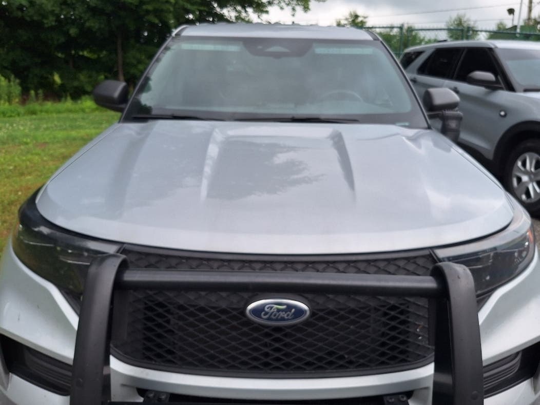 State police said a suspected drunken driver picked an interesting place to park over the weekend βΒ at a Mansfield liquor store.