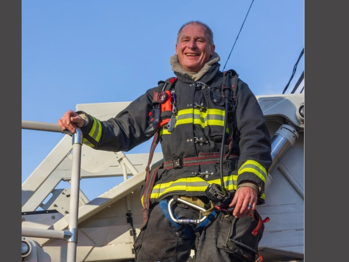 Manchester firefighter Mike Hoehn has retired after 25 years with the Manchester Fire Department.