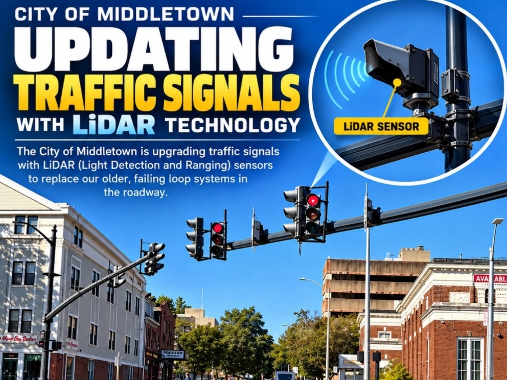 Middletown is upgrading traffic signals at intersections throughout the city.