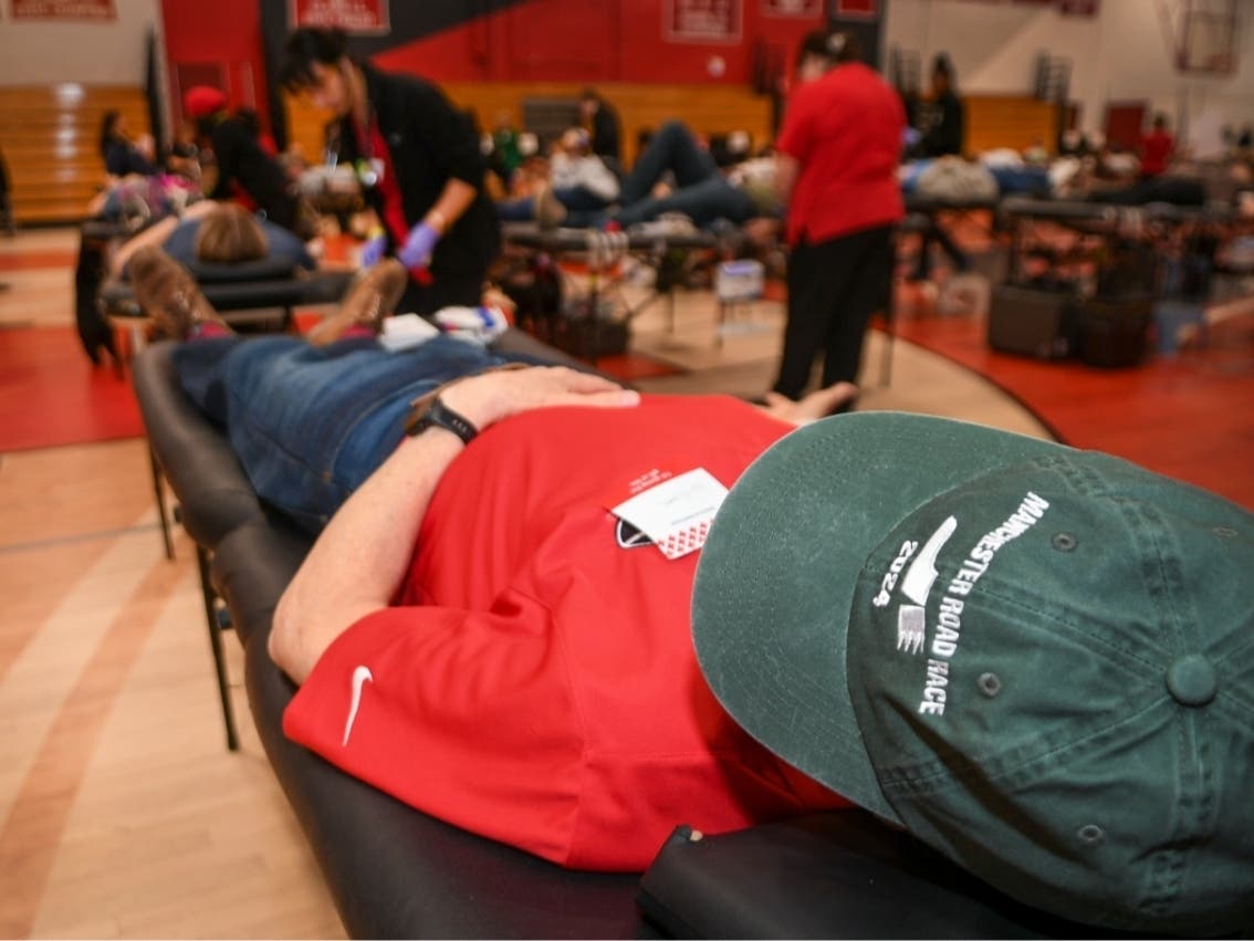 Best Racing Patch Manchester Road Race Blood Drive Aiming For Record 400-Plus Pints ...