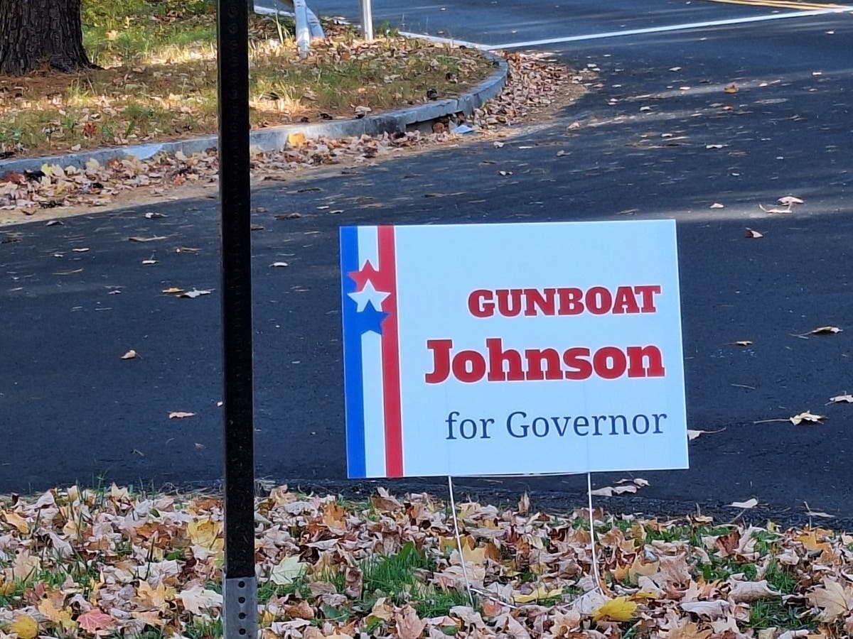 The gubernatorial "candidacy" of Gunboat Johnson has created a roadside frenzy.